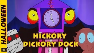 Hickory Dickory Dock  (HD)  | Nursery Rhymes | Spine -Tingling Halloween Music | Halloween Special