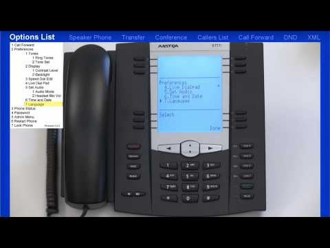 Aastra 6735i 6737i End User Tutorial