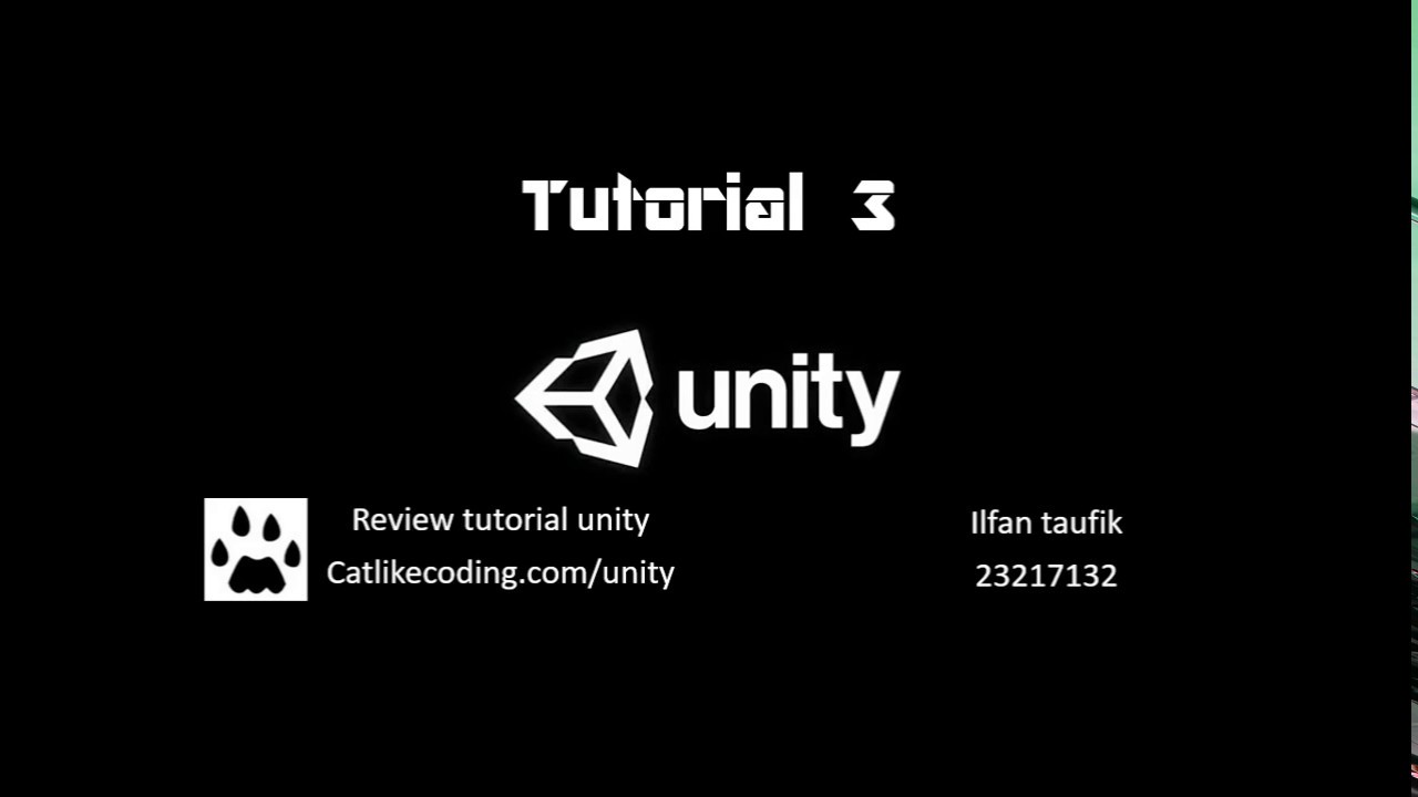 Basic unity Tutorial 03- Mathematical Surfaces - ilfan taufik - YouTube
