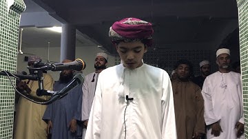 القارئ أسامه زهري البلوشي  (جزء تبارك  2 ) سلطنة عمان - صلاله - مسجد الإمام ابي حنيفة