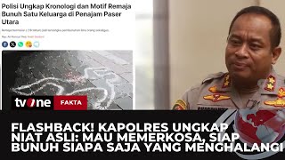 Download lagu Cerita Lengkap Kapolres Ungkap Kebohongan Junaidi Hingga Dijerat Pasal 340 | tvOne