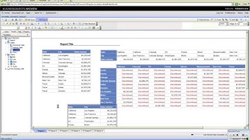Lesson 09 - SAP Business Objects - WEBI