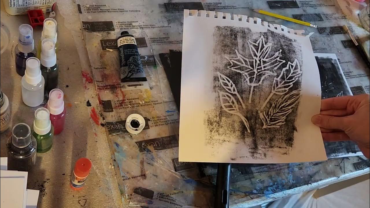 Monoprinting YouTube
