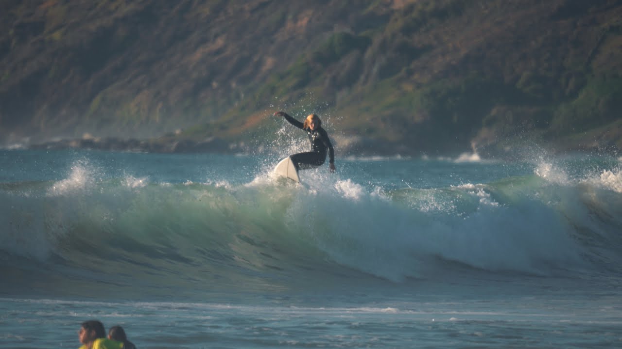 Surfing a fish and shortboard same day YouTube