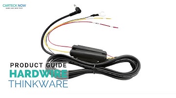 How to Install: Thinkware Hardwire Kit Install for ALL Dash Cameras