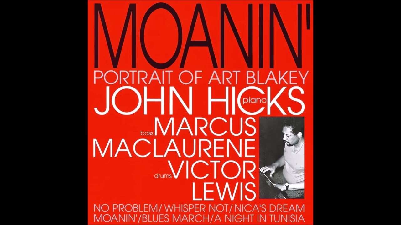 ジャズレコード　ジョン・ヒックス　Moanin'　　美品 ジャズレコード ジョン・ヒックス Moanin' 美品