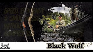 The Win&Win (RCX 17) - BLACK WOLF 60" Hunting Bow  @30lbs w. Sharrow 31" Arrows  TEST!!!