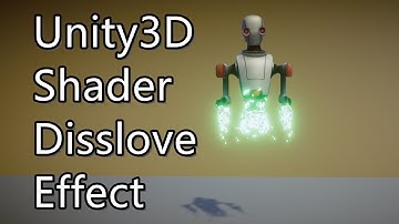 Unity VFX -  Dissolve Shader Effect - Downloadable