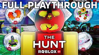 I COMPLETED THE HUNT: ROBLOX 20 IN ONE VIDEO… [FULL GUIDE]