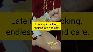 #trending #kerala #jewellery #onlineshopping # Late night packing, endless love and care. ✨📦