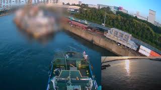 Tugboat] Departure [Crane Vessel] - YouTube