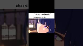 Celebrity Raiden Can't Cook | Genshin Impact #shorts Net Worth