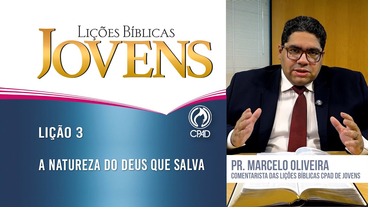 Lição 3 - Lições Bíblicas Jovens do 1º Trimestre de 2026 - CPAD