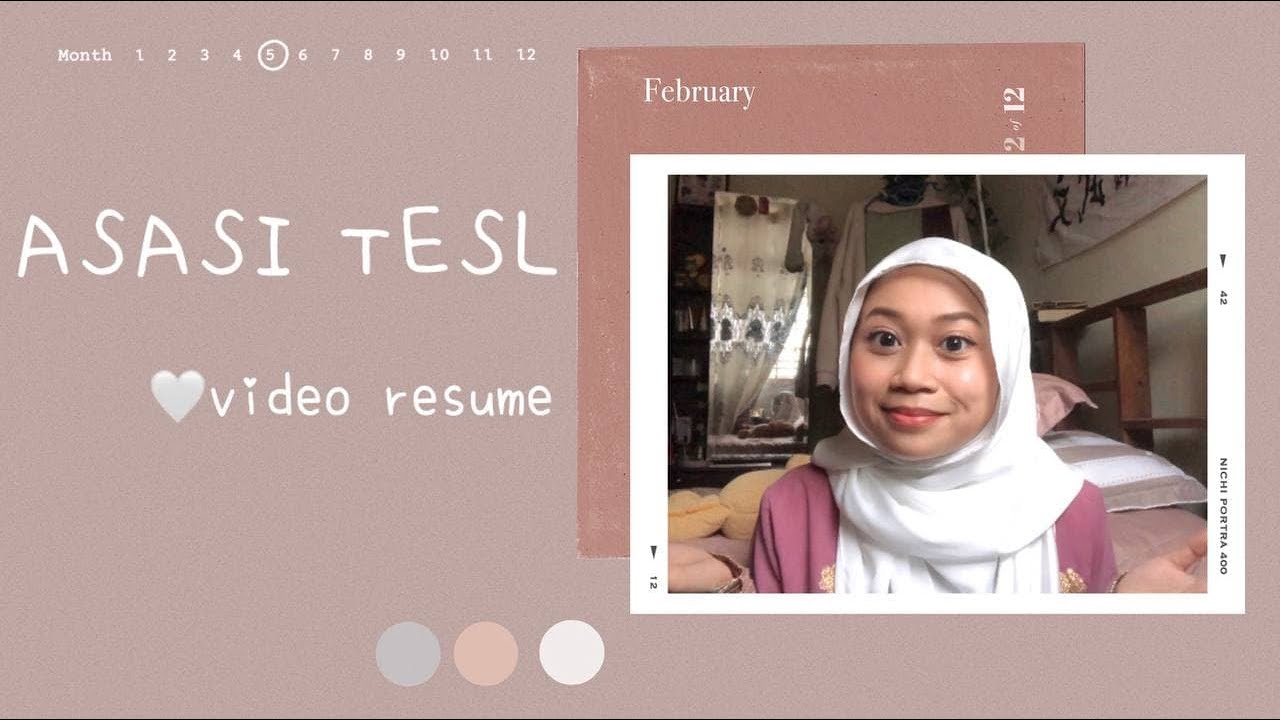 ASASI TESL UiTM VIDEO RESUME - YouTube