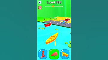 Shape-shifting Lv-988 Funny Race Gameplay new hyper casual games #shapeshifting #gameplay #shorts