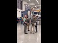 ICE Seen Idling While Airport Lines Surge
