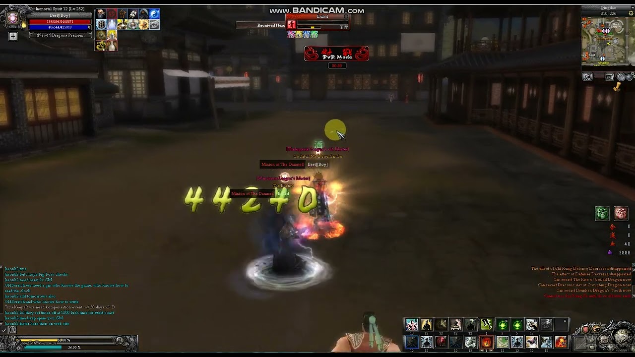 9Dragons RF- Ex ask for 1vs1 all times but he die too fast