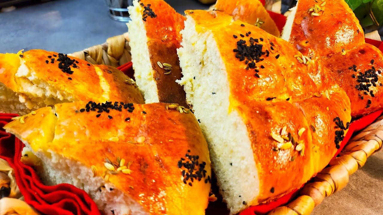 Magnifique #Khobz_DDar grâce à cet ingrédient magique que j'ai introduit dedans, الكوشة #خبز الدار#