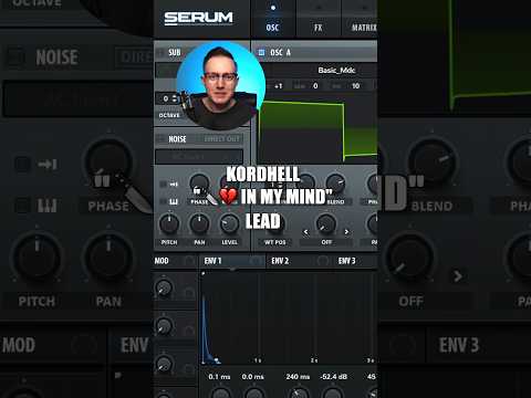 How to: Kordhell “🔪🩸In My Mind” Lead in Serum #samsmyers #sounddesign #shorts