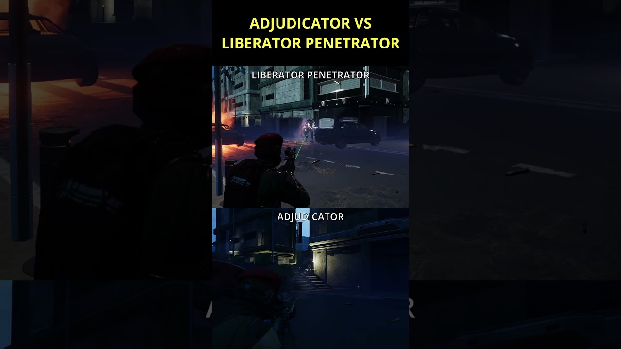Liberator Penetrator VS Adjudicator 