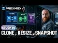 Proxmox Eğitimi Bölüm 05 | Linked &amp; Full VM Clone, Snapshot, Disk Resize #proxmox #howto #tutorial