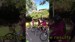 cycling classe for girls #cycling #adventuretime #bicycletour#learningcycle #pikala #shorts