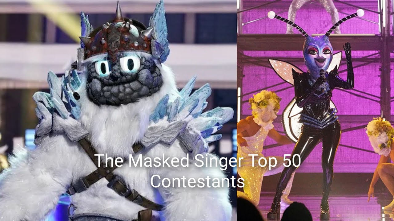 The Masked Singer USA Top 50 Contestants (Season 1-13)