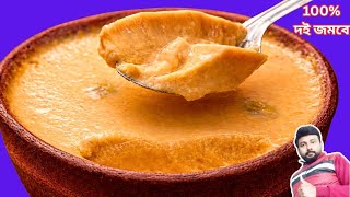 এইভাবে মিষ্টি দই বানালে নবদ্বীপ যেতে হবে না! বাড়িতেই ১০০% দই জমবে| misti doi er recipe screenshot 3