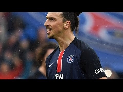 Zlatan Ibrahimovic free kick PSG vs Nice