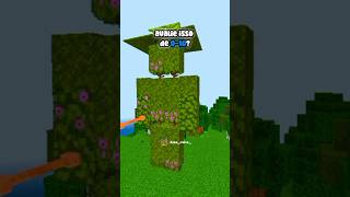 Estátua de musgo 🗽 Minecraft tutorial #minecraft #rapido #tutorial #decoration #shorts