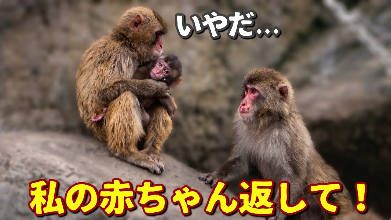 Stop, Moe! Bad Idea! ⚠️ Tense Moment: Monkey Grabs Baby and