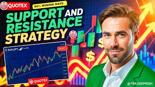 QUOTEX SUPPOERT AND RESISTANCE STRATEGY 2025 💯 100% WINING STRATEGY 💥 QUOTEX PRICE ACTION #quotex