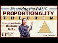 "Mastering the Basic Proportionality Theorem - CBSE Session 23-24"