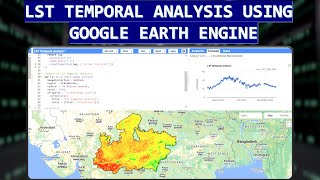 LST Temporal Analysis Using Google Earth Engine | Learn How to Analyze Land Surface Temperature #gee screenshot 3