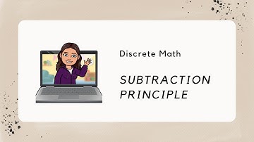 Subtraction Principle