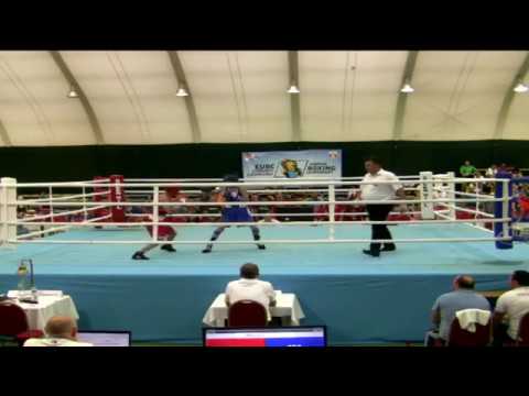 2018-26-05 დემური  ქაჯაიას მეოთხედფინალური  ორთაბრძოლა კრივში ევროპირველობაზე ბულგარეთის ქ.ალბენაში.