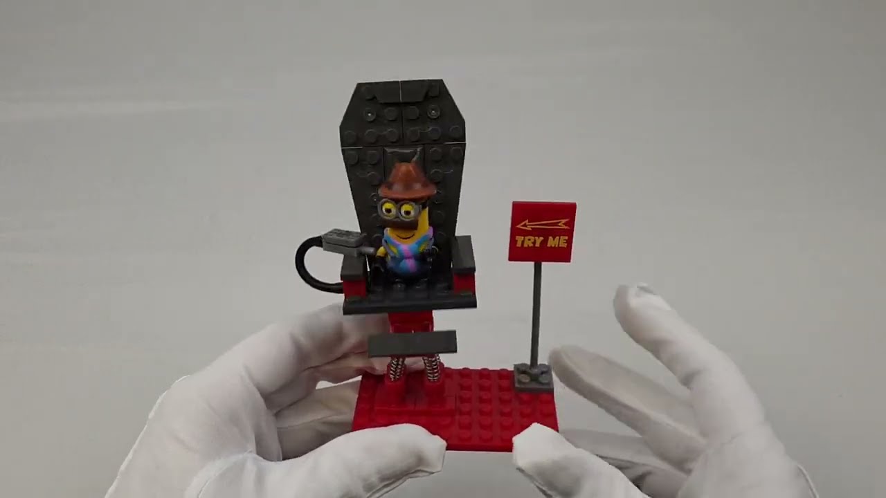 Presentation of the SetN118 DKY84 Mega Construx Despicable Me Minions Chair-O-Matic