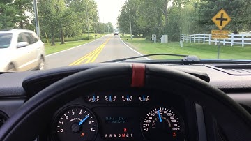 On 3 Performance Twin Turbo F-150 Coyote Boosted Truck Rolling Burnout