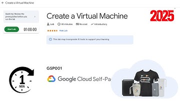 Create a Virtual Machine | GSP001