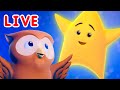 🔴  Super Simple Songs Bedtime Livestream 🌟🦉💤 | Kids Nap Songs | Super Simple Songs