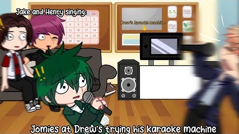 Jake and Henry trying Drew