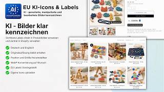 EU KI Icons & Labels Update – AI Tag Automation & automatische Bildlabels | Shopify