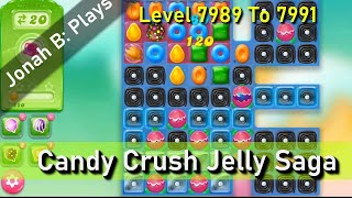 Candy Crush Jelly Saga Level 7989 To 7991