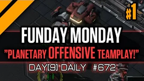 Day[9] Daily #672 - Funday Monday - Planetary Rush Teamgames - P1