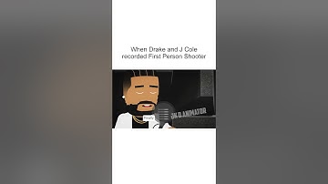 When Drake and J Cole Recorded First Person Shooter | Jk D Animator