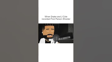When Drake and J Cole Recorded First Person Shooter | Jk D Animator