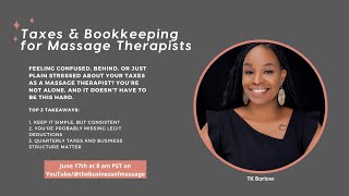 Taxes & Bookkeeping for Massage Therapists: What You Really Need to Know