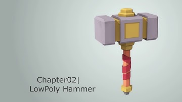 Low Poly Hammer LVL02 | 01 | Modeling | Chapter02 | Assets| 3DsMax