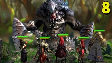 BEST RPG GAME Heroes Forge: Battlegrounds ANDROID IOS MOBILE GAMEPLAY Parte 8