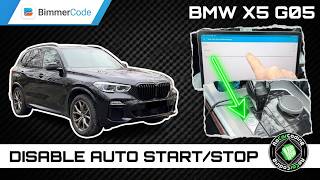 BMW X5 G05 | 2 Useful BimmerCode Codings: Auto Start/Stop Memory & Silent Lock